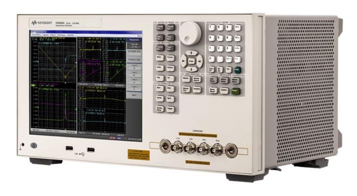E4990A 阻抗分析儀，20 Hz 至 10/20/30/50/120 MHz