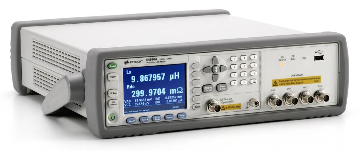 E4980A 精密型 LCR 表，20 Hz 至 2 MHz